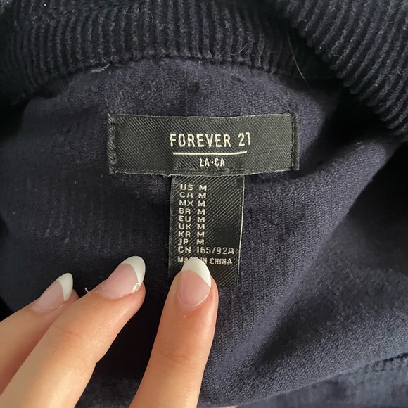 Blue corduroy Jacket - Picture 4 of 5